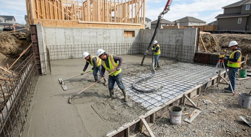 Basement Concrete Installation in Columbus, OH