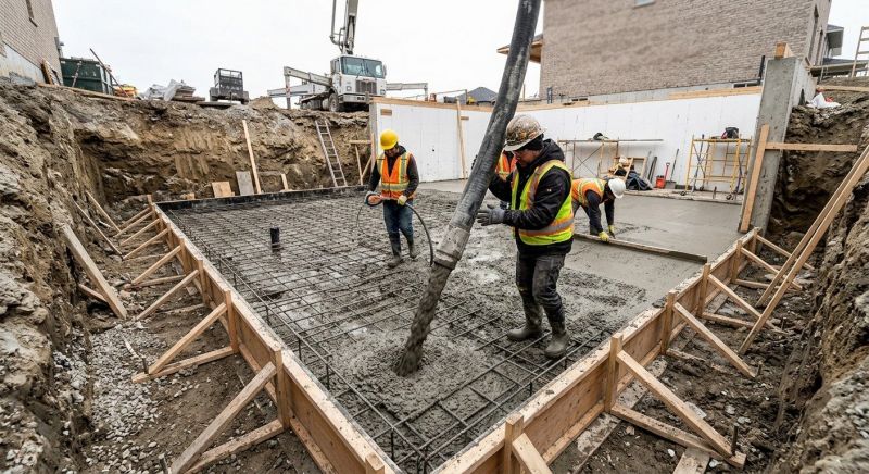 Basement Concrete Installation in Fort Worth, TX