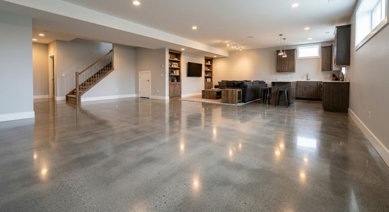 Basement Concrete Polishing in Corpus Christi, TX