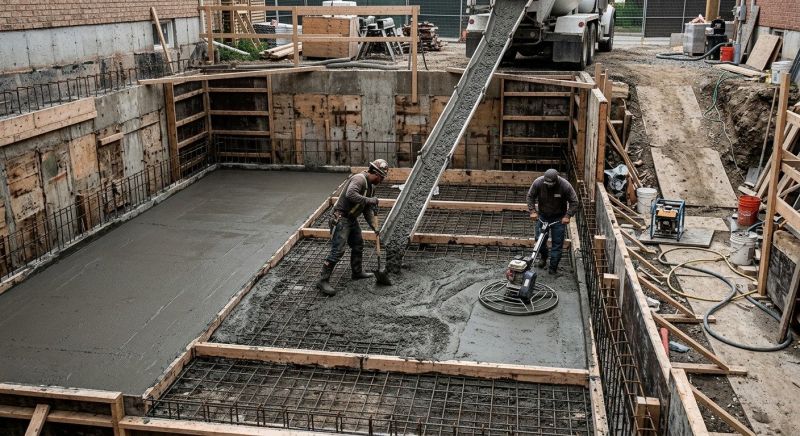 Basement Concrete Pouring in Charleston, SC