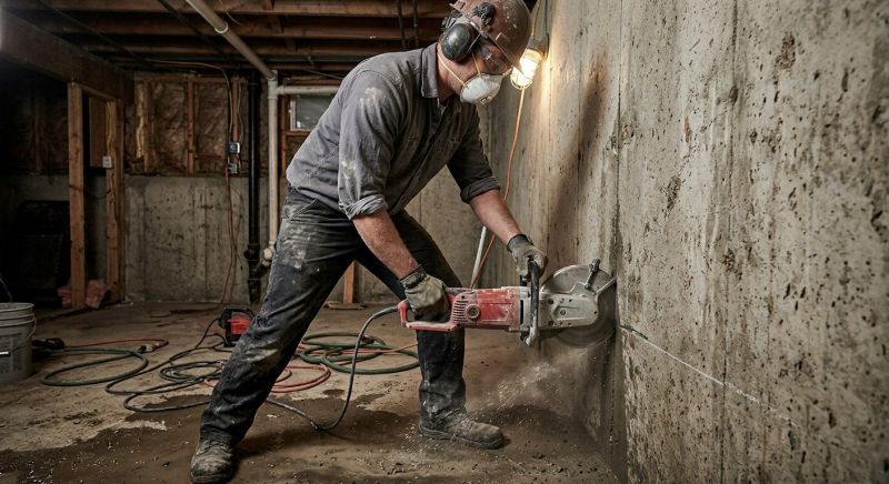 Basement Floor Sawing in Corpus Christi, TX