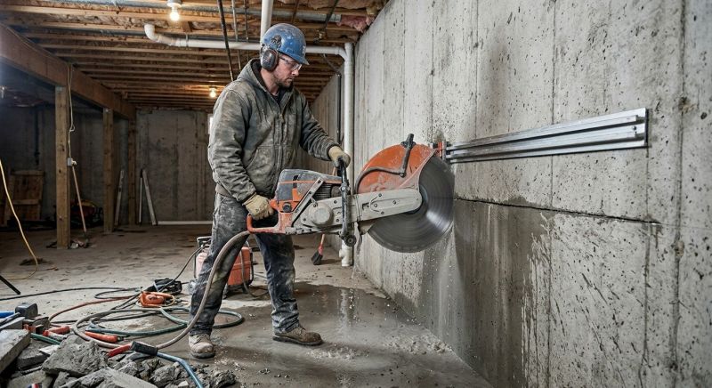 Basement Window Cutting in Corpus Christi, TX
