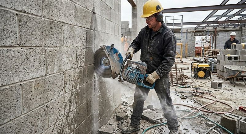 Block Wall Cutting in Corpus Christi, TX