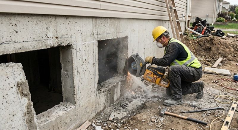 Block Wall Cutting in Corpus Christi, TX