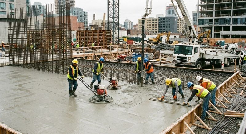 Commercial Slab Construction in Santa Rosa, CA