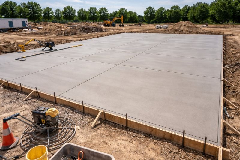 Commercial Slab Construction in Columbia, SC