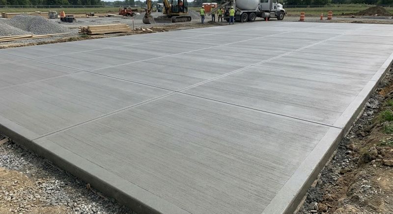 Commercial Slab Installation in Lansing, MI