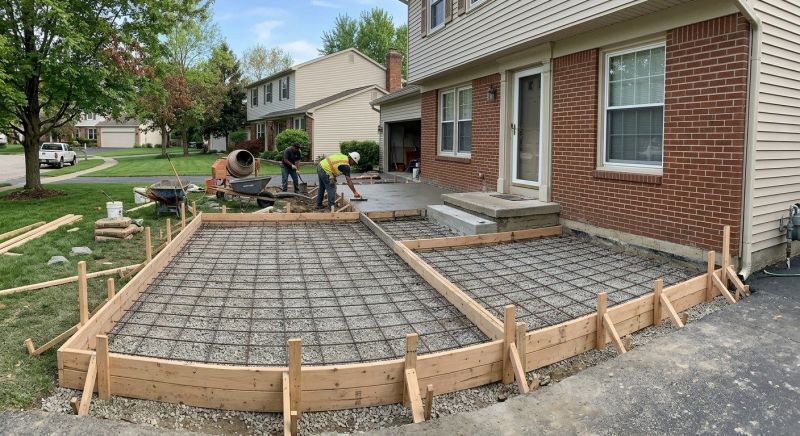 Concrete Porch Construction in Sacramento, CA