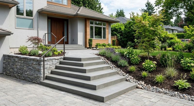 Concrete Stairs Construction in Denver, CO
