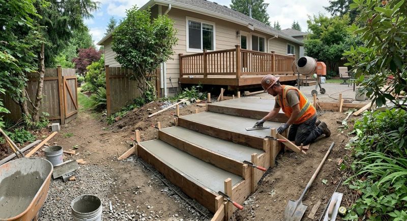 Concrete Steps Replacement in Denver, CO
