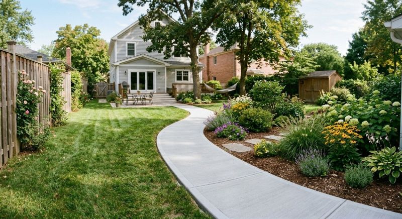 Concrete Walkway Installation in Denver, CO