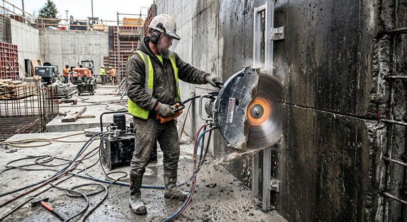 Concrete Wall Sawing in Corpus Christi, TX