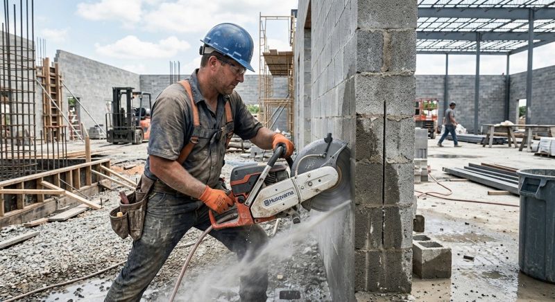 Concrete Wall Sawing in Corpus Christi, TX