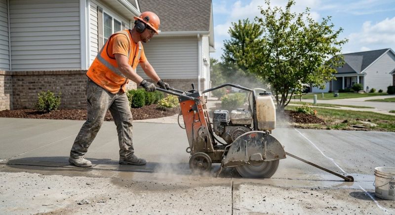 Driveway Apron Cutting in Corpus Christi, TX