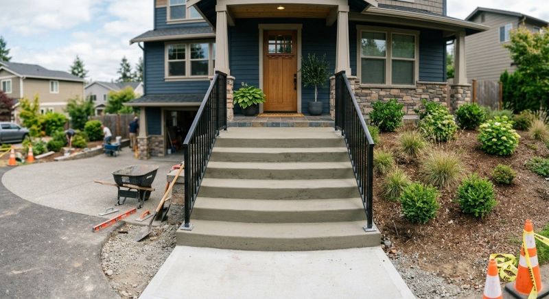Entryway Stairs Installation in Fort Collins, CO