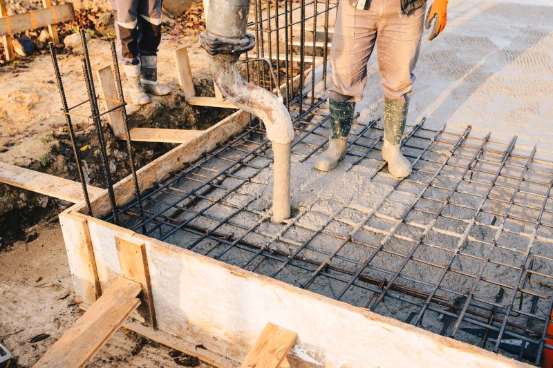 Poured Foundation Installation in Greenville, SC