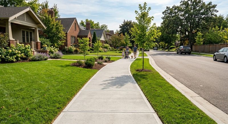 Sidewalk Enlargement in Denver, CO
